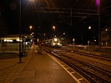 Ett Regina tåg från Vänersborg ankommer Öxnered
